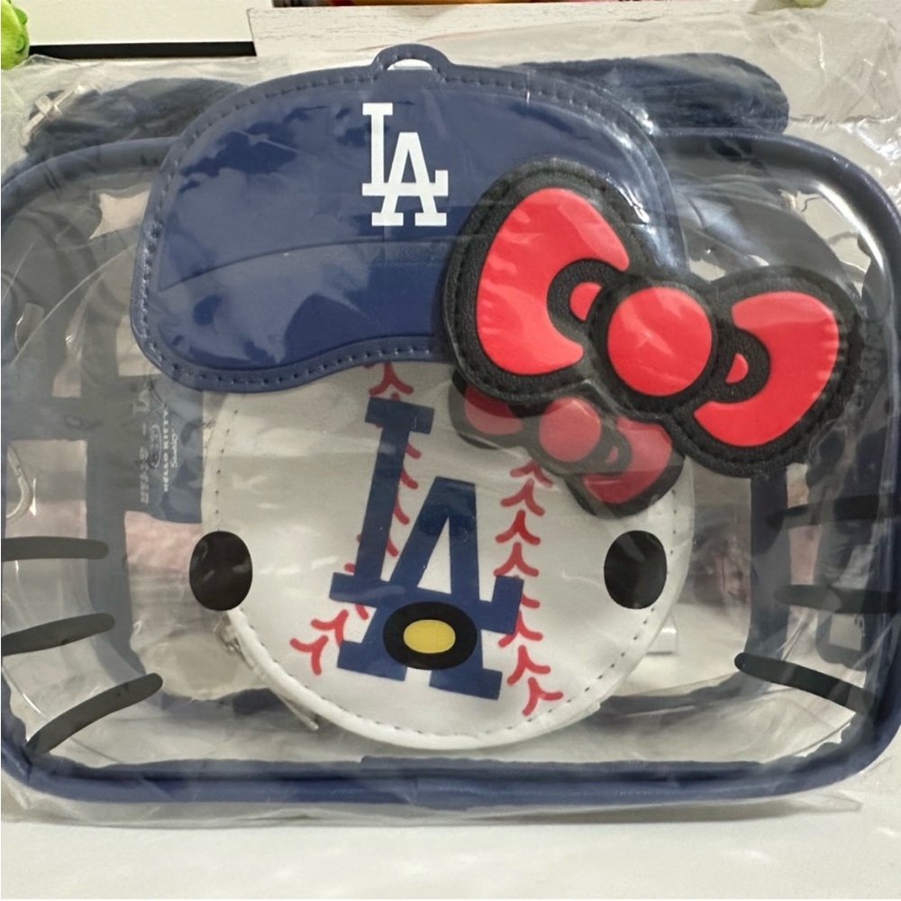 Limited Dodgers Hello Kitty Crossbody bag.